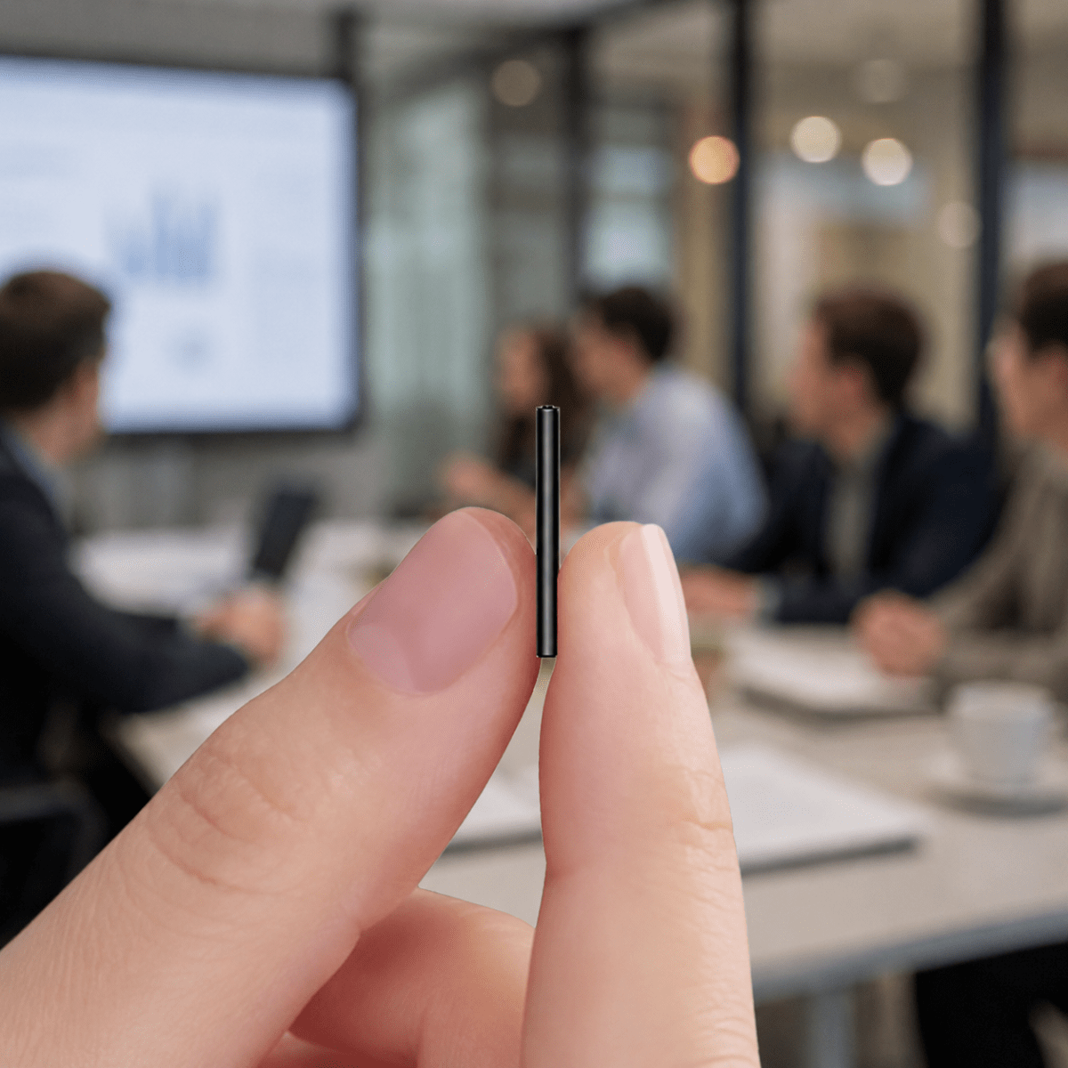 Lichtgewicht voicerecorder met stemactivering en ruime opslag | Fioriscas