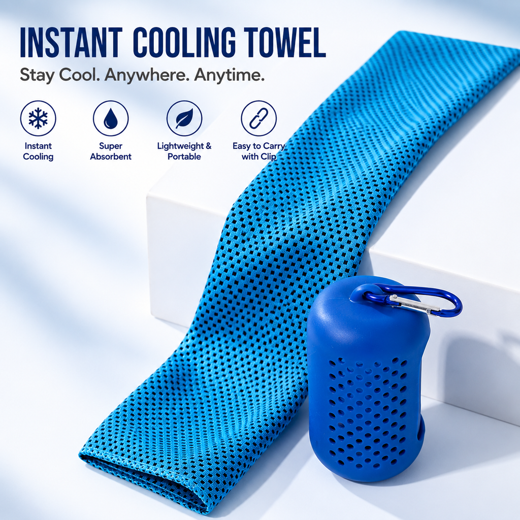 ChillWrap Sports Cooling Towel For Outdoor Activities
