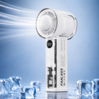 BreezeGo 3000mAh USB-C Handheld Fan For Personal Cooling On The Go