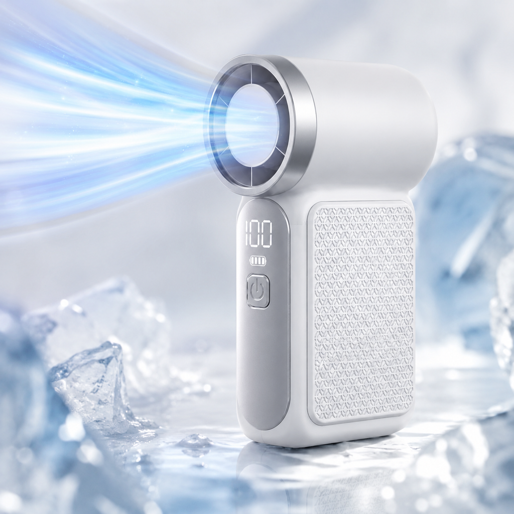 PocketBreeze USB C Oplaadbare Handventilator Voor Buitenreizen