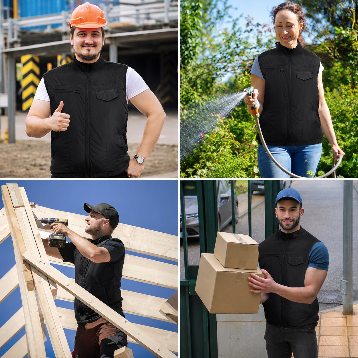 AeroVest Dual-Fan Cooling Vest For Outdoor Work And Heat Relief