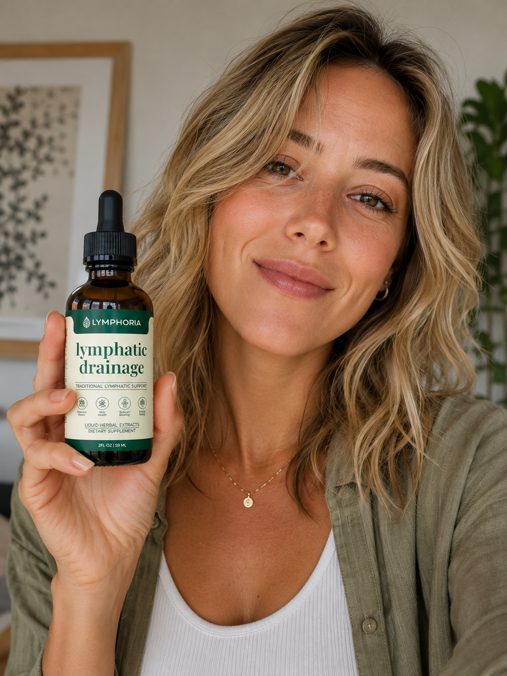 Lymphatic Drainage Herbal Drops with Traditional Botanical Extracts | Fioriscas