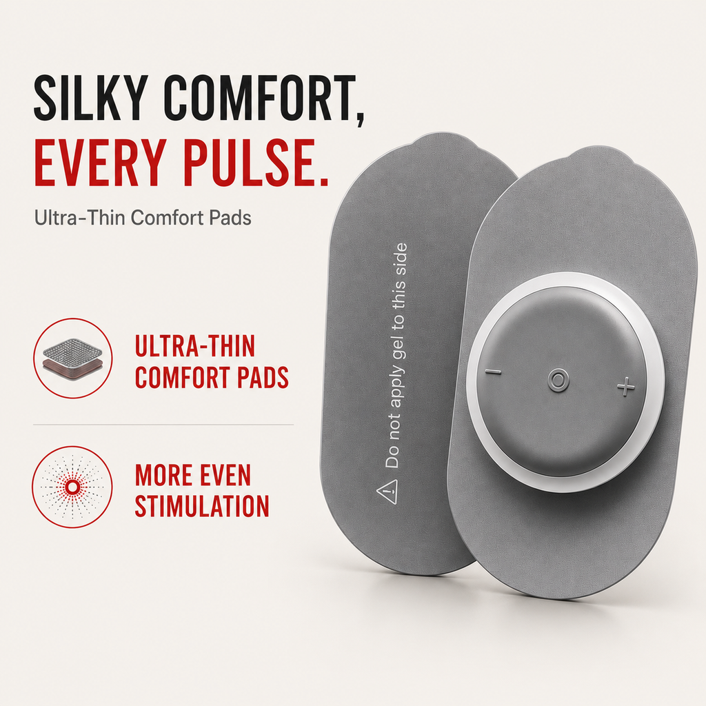 Portable Wireless Muscle Stimulator With 6 Modes And 16 Levels