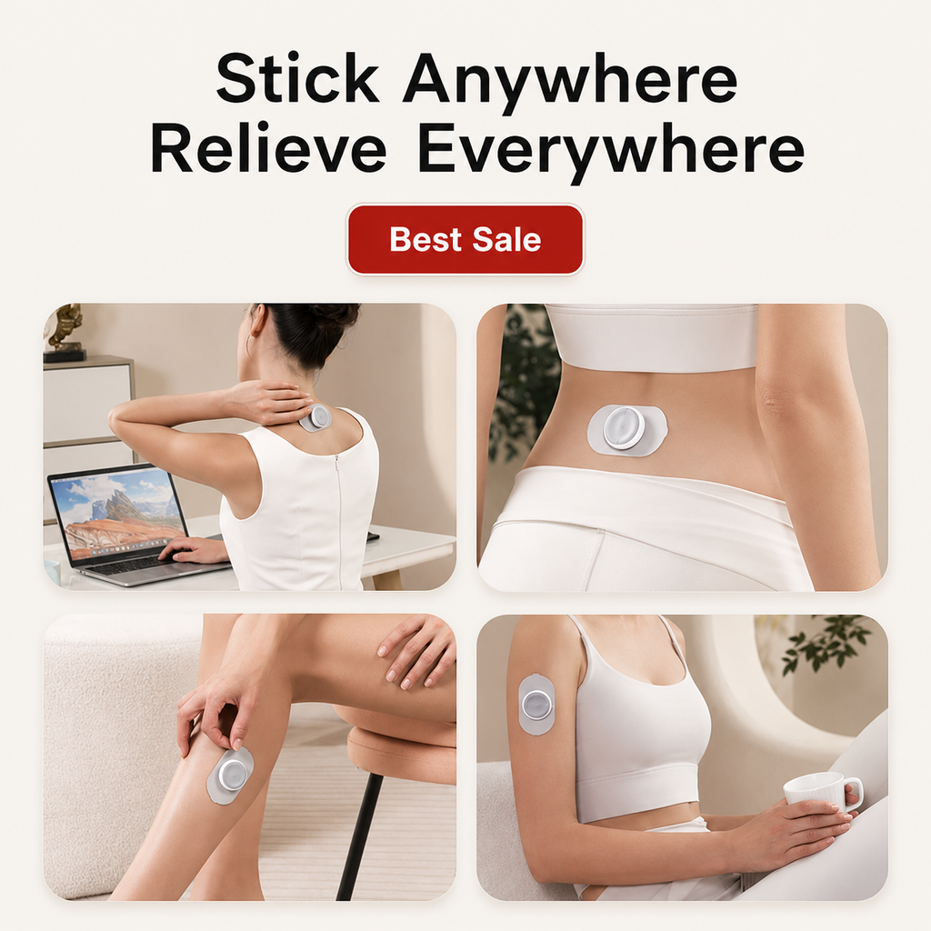 Portable Wireless Muscle Stimulator With 6 Modes And 16 Levels