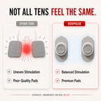 Portable Wireless Muscle Stimulator With 6 Modes And 16 Levels