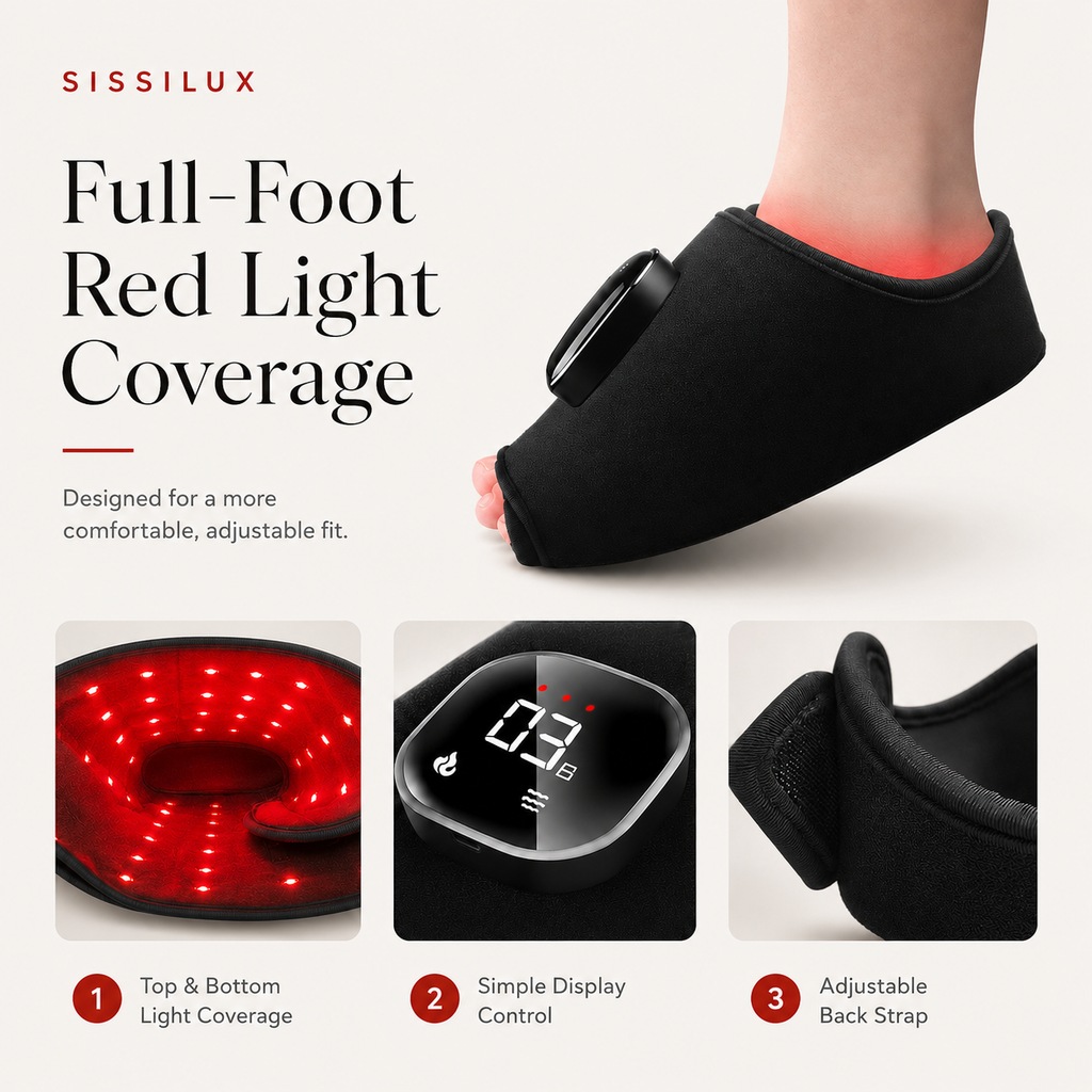 Cordless Foot Ankle Therapy Wrap For Pain Stiffness And Recovery