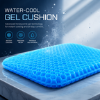 Honeycomb Gel Chair Pad, Non Slip Cushion For Home Or Office Use