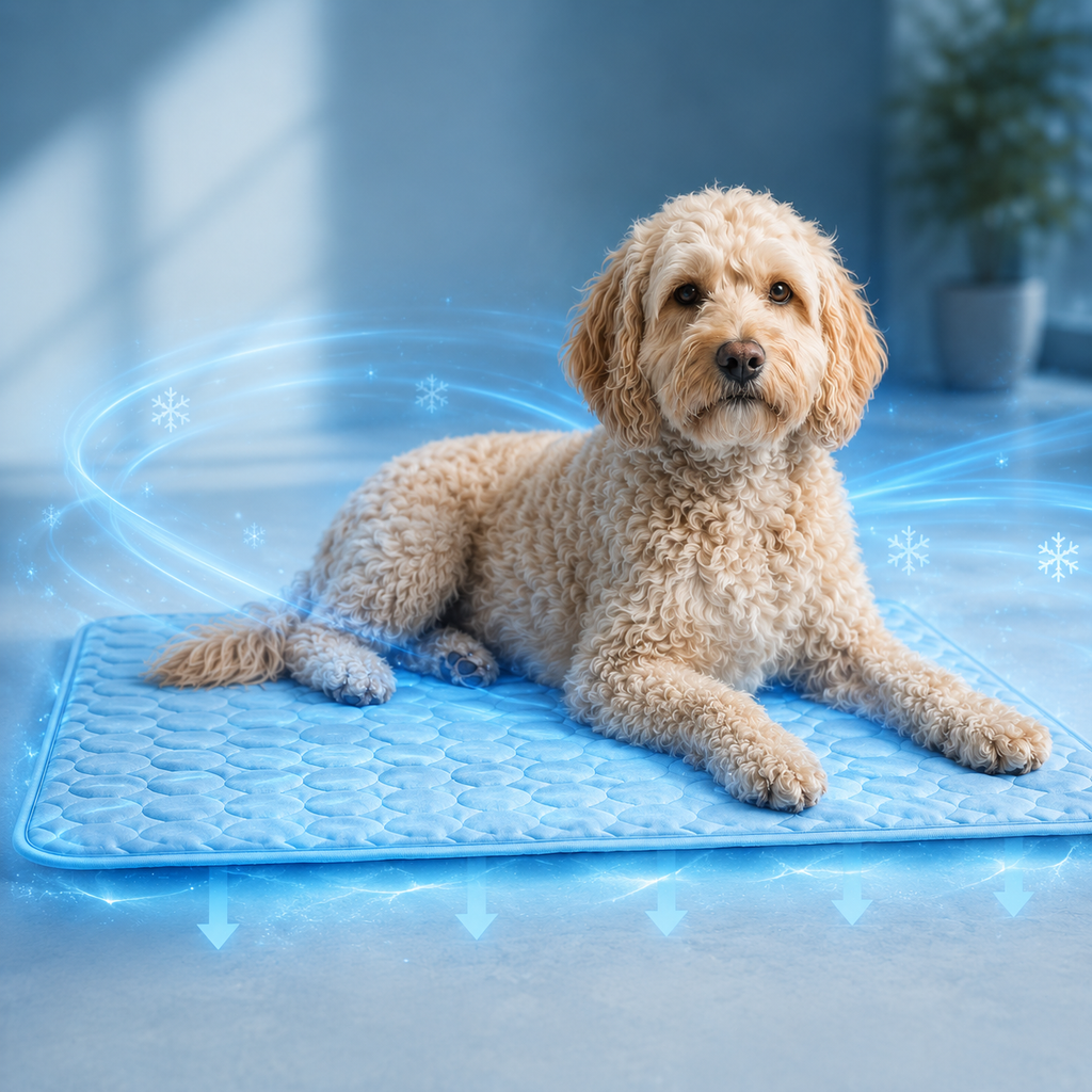 ChillDog Pressure Activated Self Cooling Pet Mat For Indoor Or Outdoor Use