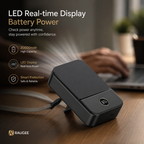 AeroClip Clip-On Bladeless Fan Outdoor 2000mAh 3 Speeds