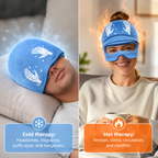 Chill Eye Mask And Gel Cap Set For Restful Sleep Comfort