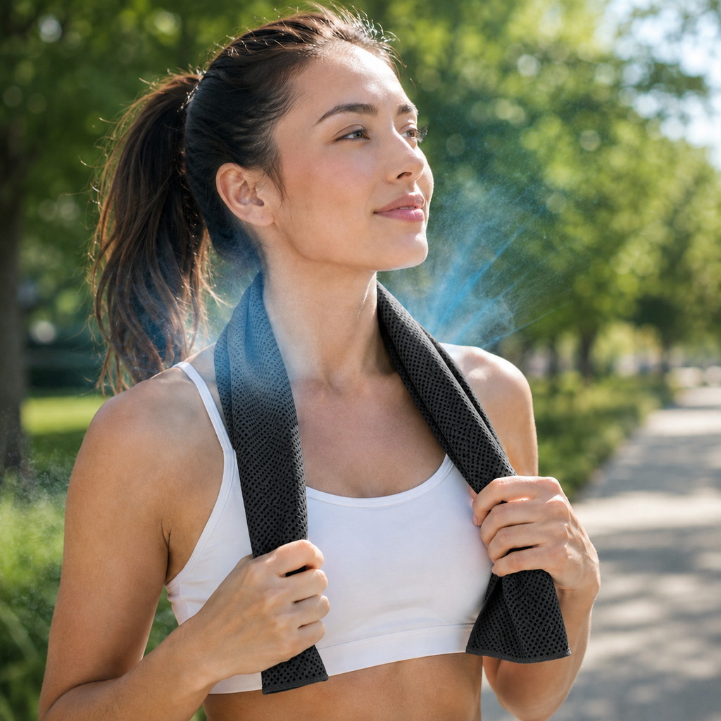 ChillWrap Sports Cooling Towel For Outdoor Activities
