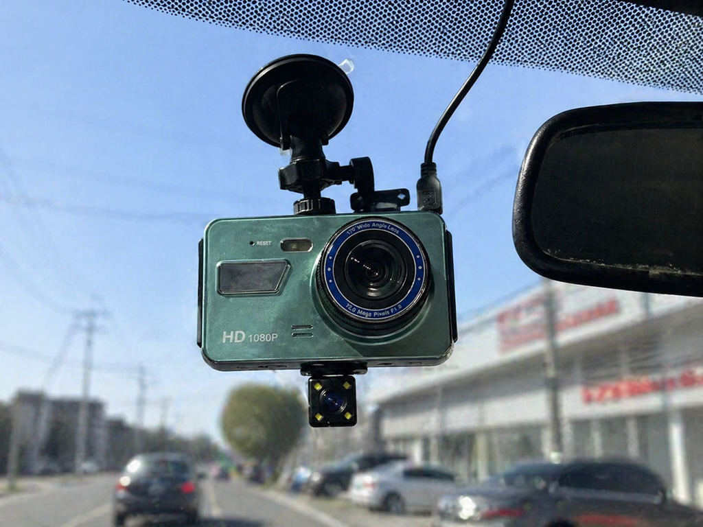 Front And Rear Dash Cam Dashboard Camera For Car With Night Vision