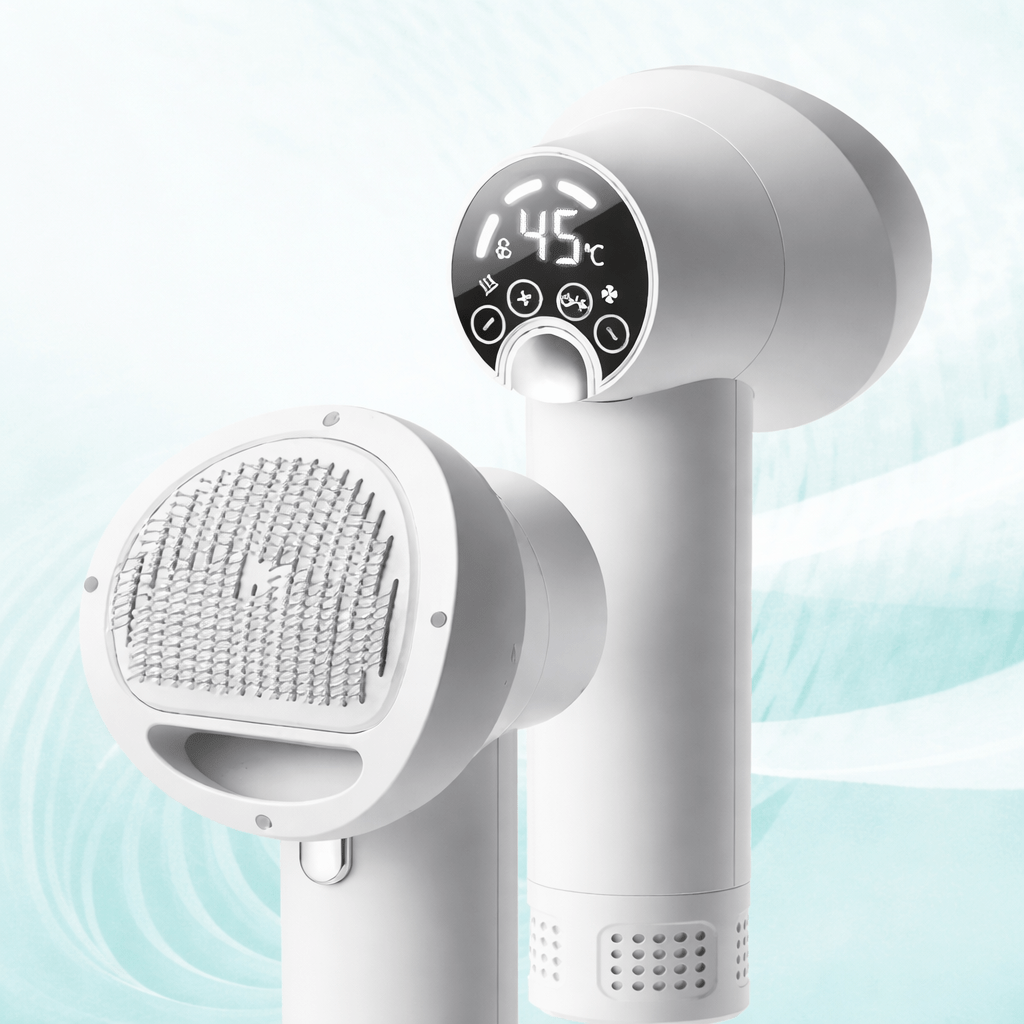 Gentle Drying & Brushing for a Relaxed Coat Care Experience - Fioriscas