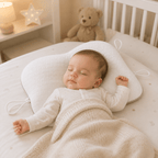 Lullabo Ergonomic Baby Pillow With Breathable Mesh Back Panel