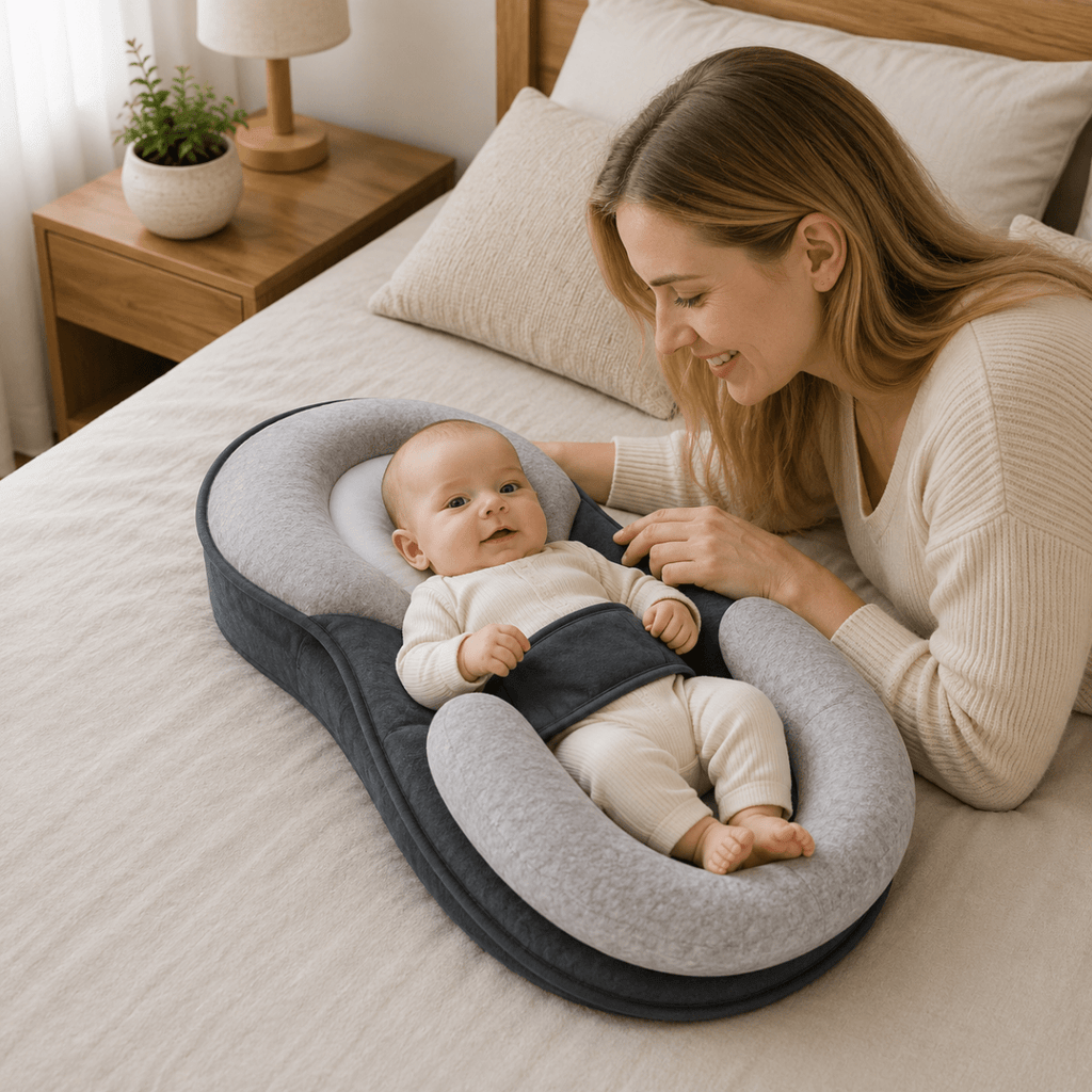 Ergonomický polštářek pro miminka Littlehaven pro jemný a klidný spánek