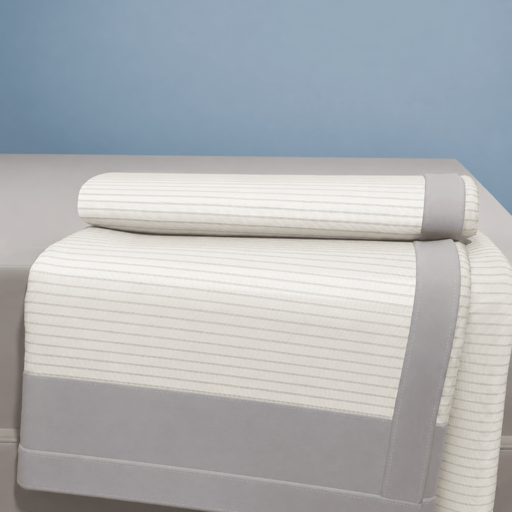 Eisseide Spannbettlaken 180x200 mit Kühlmatte für Erholsamen Schlaf 1