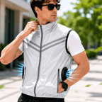 Cooling vest with fan for pleasant summer comfort | Fioriscas