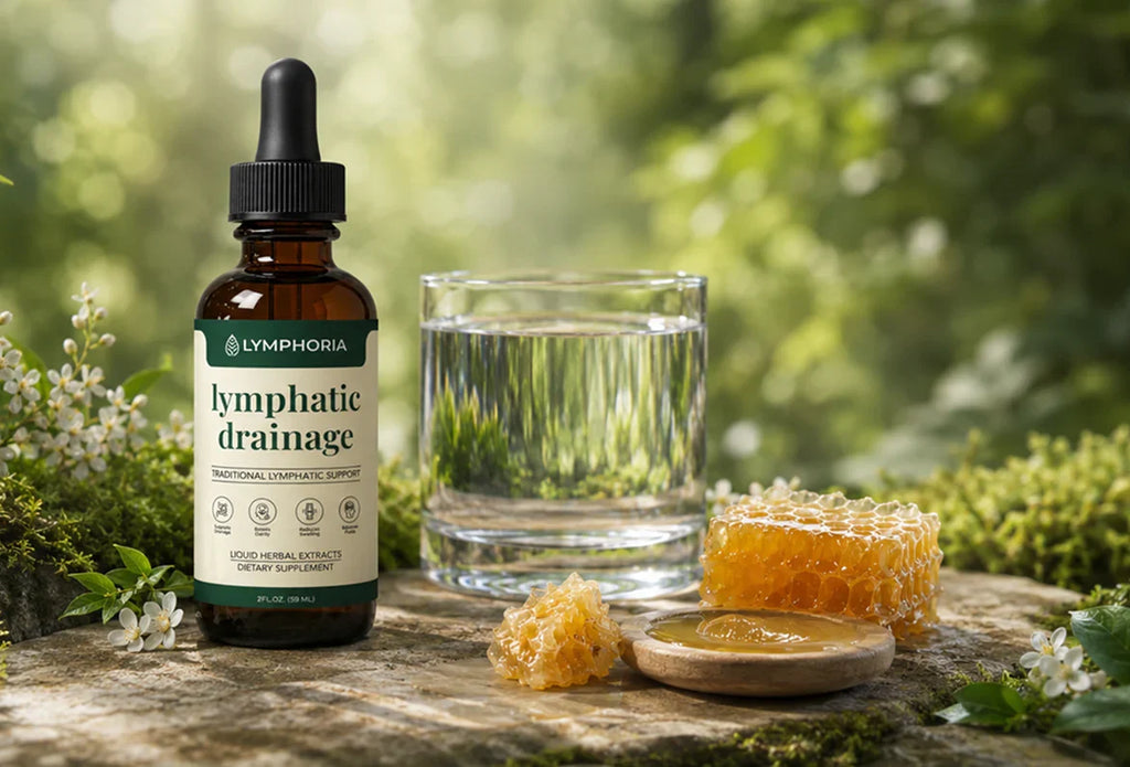 Lymphatic Drainage Herbal Drops with Traditional Botanical Extracts | Fioriscas