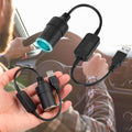 VoltMate 12V-aansluitingsconverter, maakt van elke USB-poort een autoaansluiting