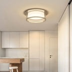 LumenAura slank LED-downlight med akrylskärm i guld- och silverfinish