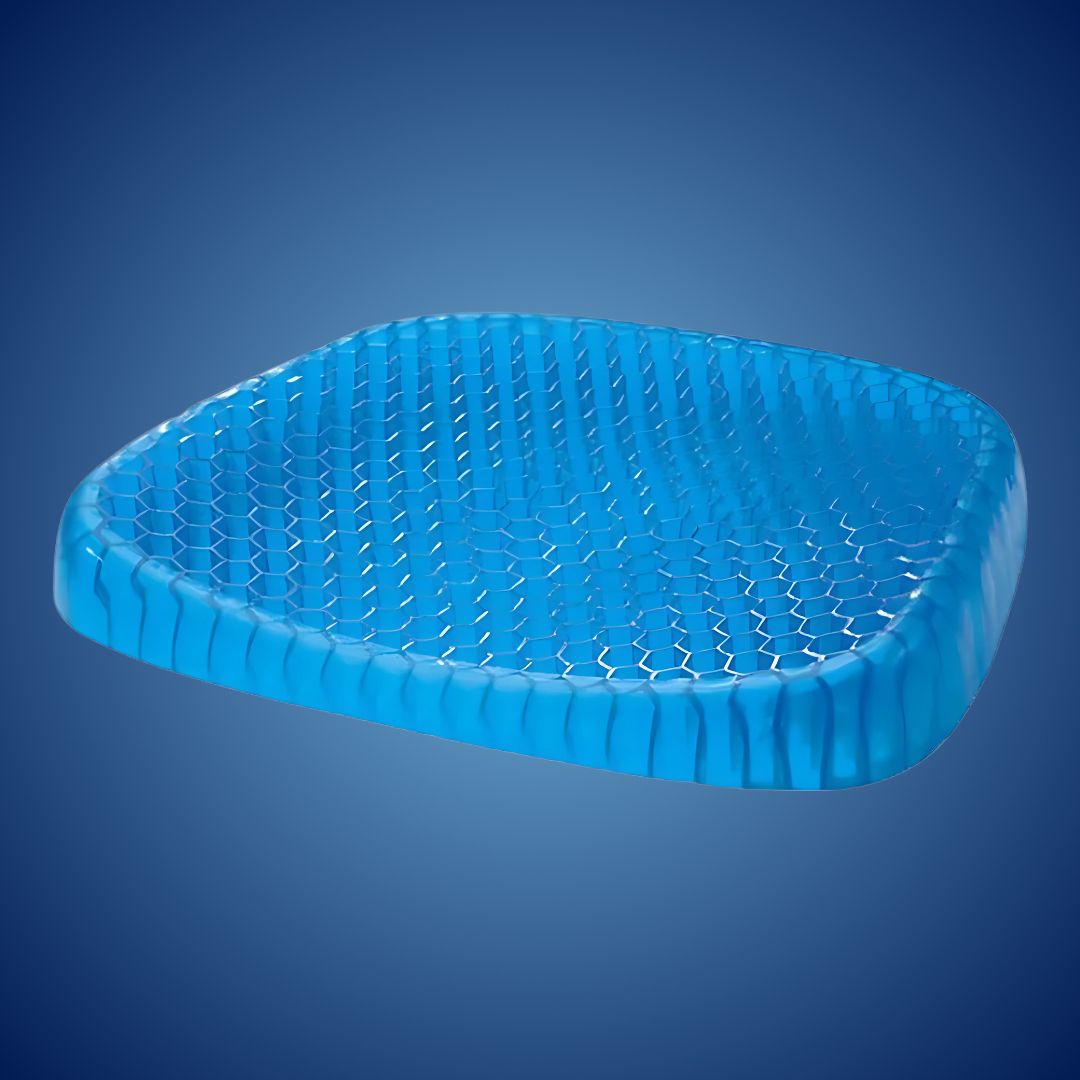 High-Density Gel Seat Cushion For Tailbone And Lower Back Support