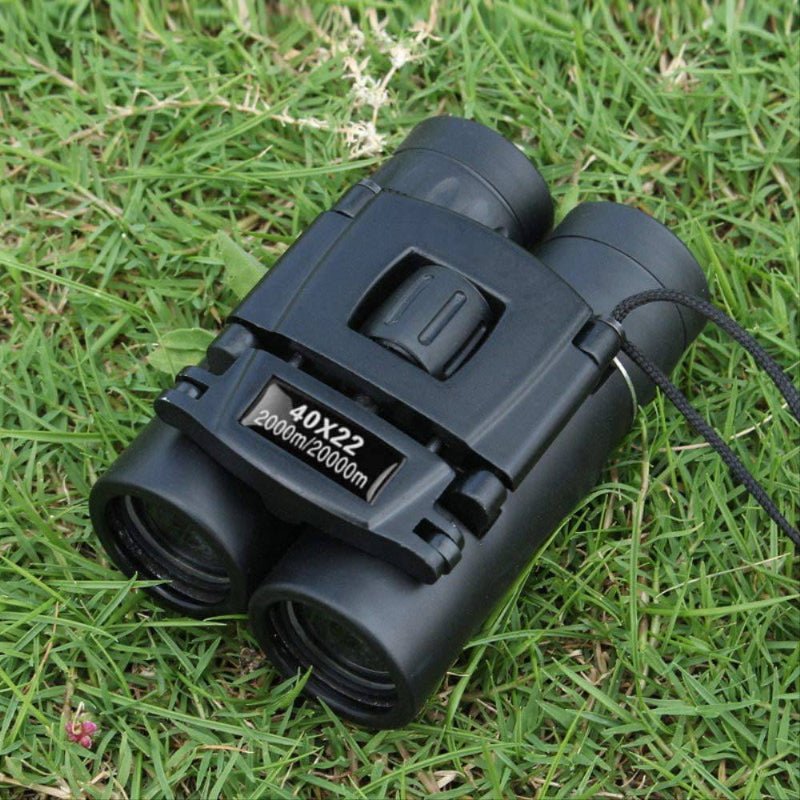 Compact 2000M binoculars with 40x magnification & BAK4 glass for clear long-distance viewing - Fioriscas