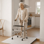 Lightweight Aluminum Threshold Ramp for Safe Barrier-Free Access | Fioriscas