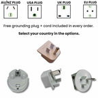 Ledende jordforbindelsesmåtte med 10-fods kabel til indendørs jordforbindelse