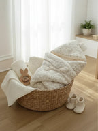 Coperta fascia porta bebè premium in 100% cotone | Fioriscas