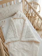 Coperta fascia porta bebè premium in 100% cotone | Fioriscas