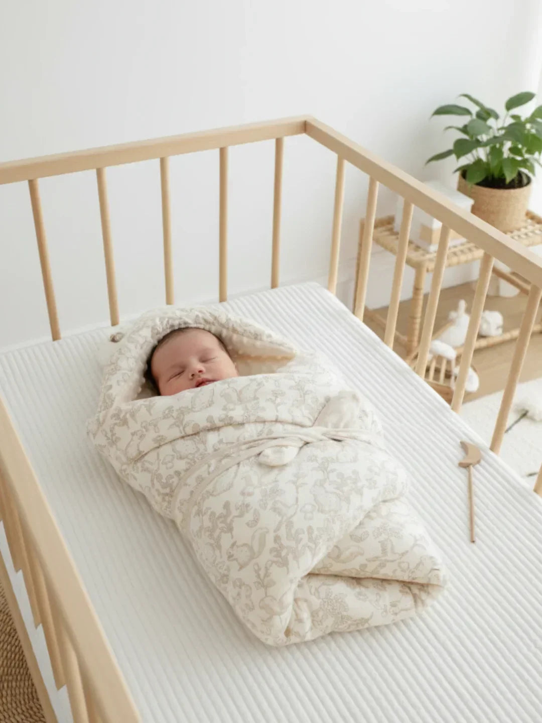Coperta fascia porta bebè premium in 100% cotone | Fioriscas