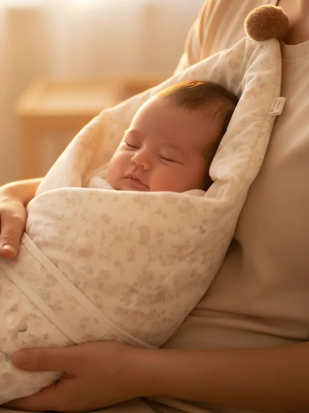 Extra große Puckdecke aus reiner Baumwolle für Babys | Fioriscas