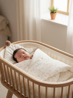 Extra große Puckdecke aus reiner Baumwolle für Babys | Fioriscas