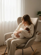 Extra große Puckdecke aus reiner Baumwolle für Babys | Fioriscas