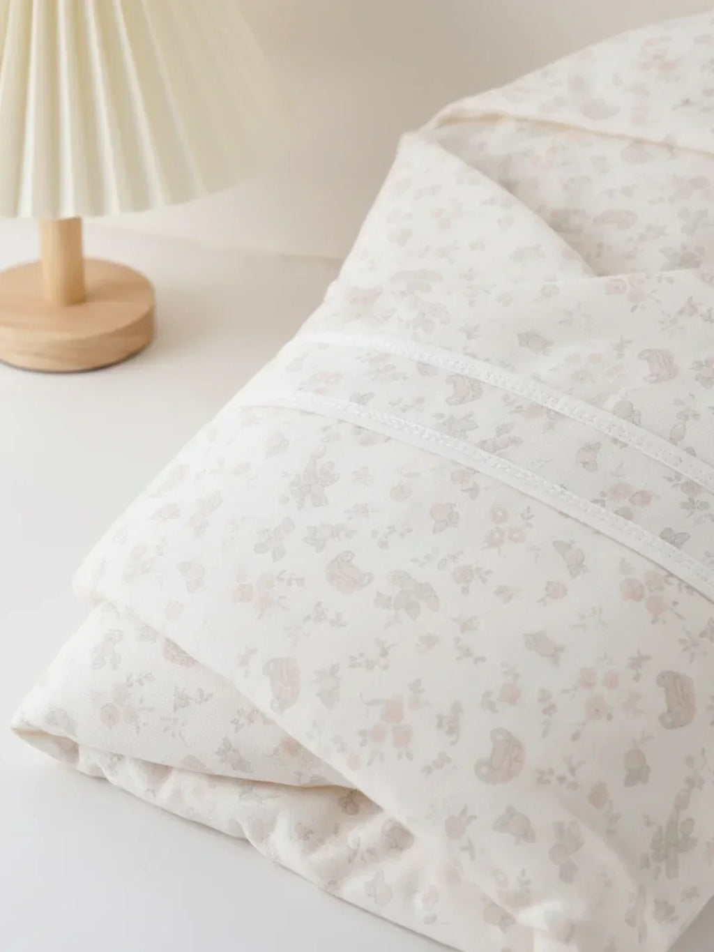 Extra große Puckdecke aus reiner Baumwolle für Babys | Fioriscas