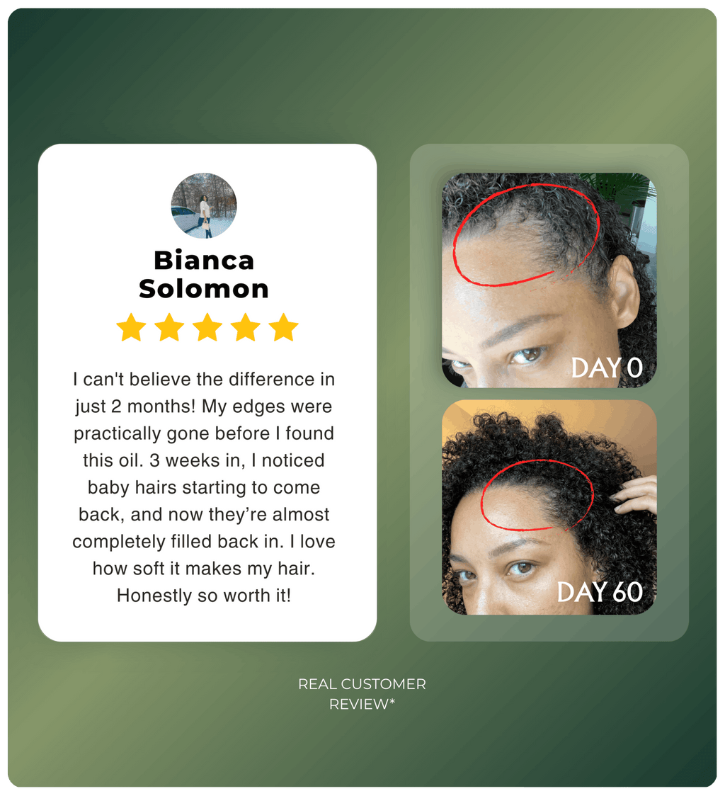 Authentic Hand-Extracted Batana Oil For Scalp Care and Nourishment