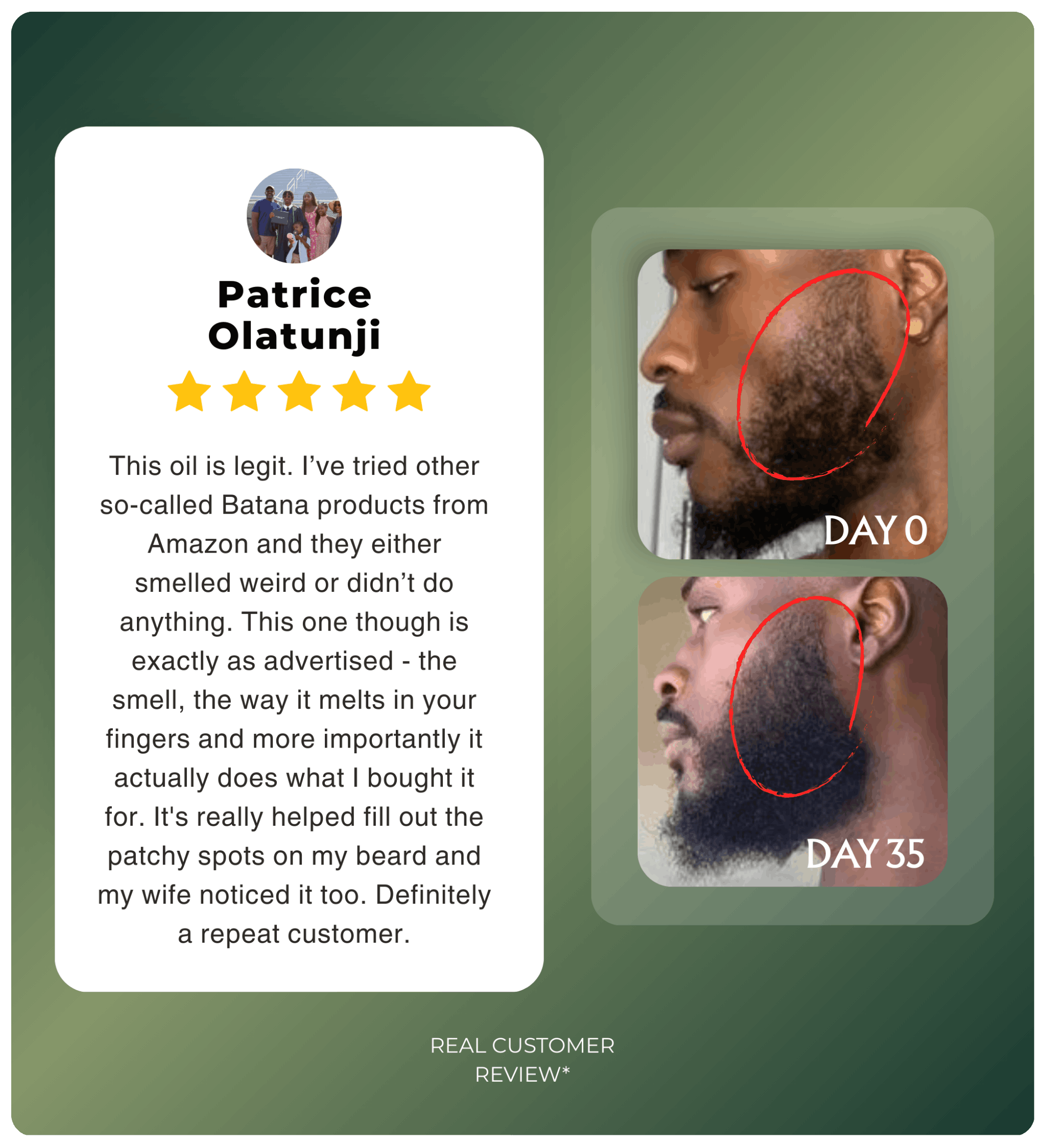 Authentic Hand-Extracted Batana Oil For Scalp Care and Nourishment