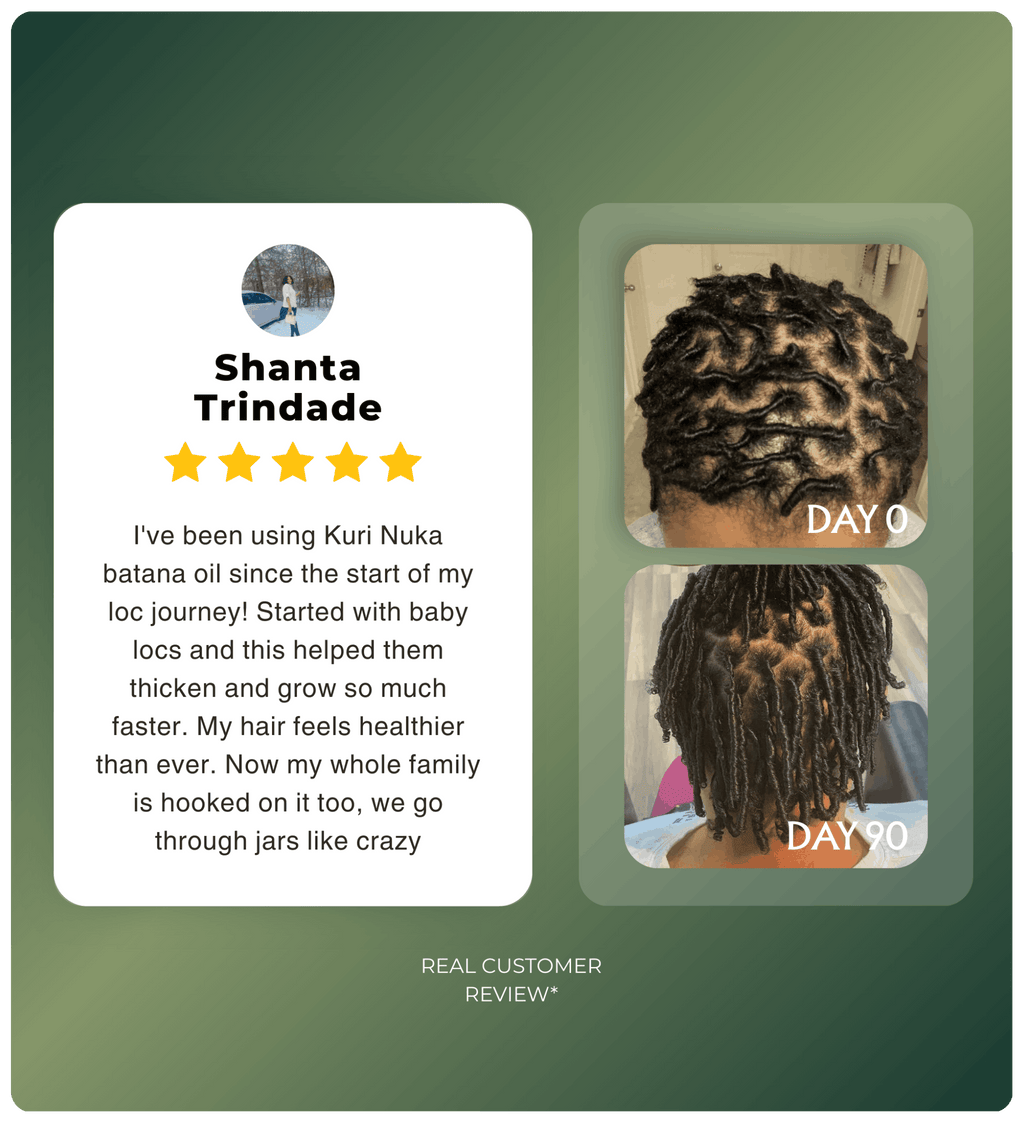 Authentic Hand-Extracted Batana Oil For Scalp Care and Nourishment