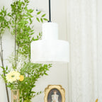 Alabaster Pendelleuchte Doppelte zylindrische Form | Fioriscas