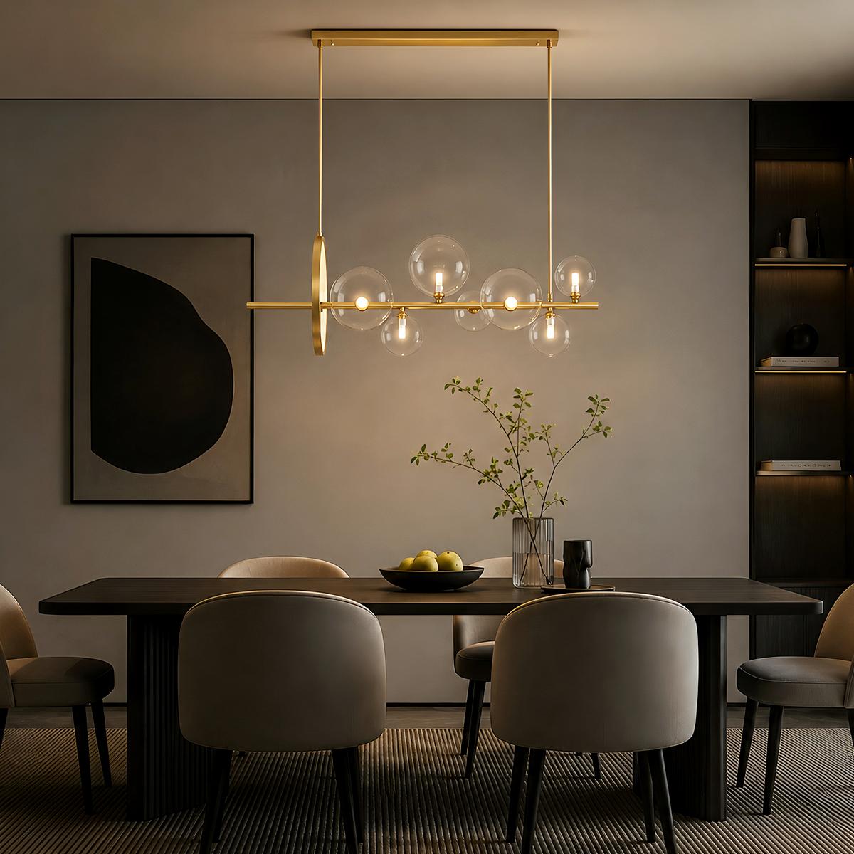 NovaLume Orbit LED kroonluchter voor moderne woon- en eetkamers  