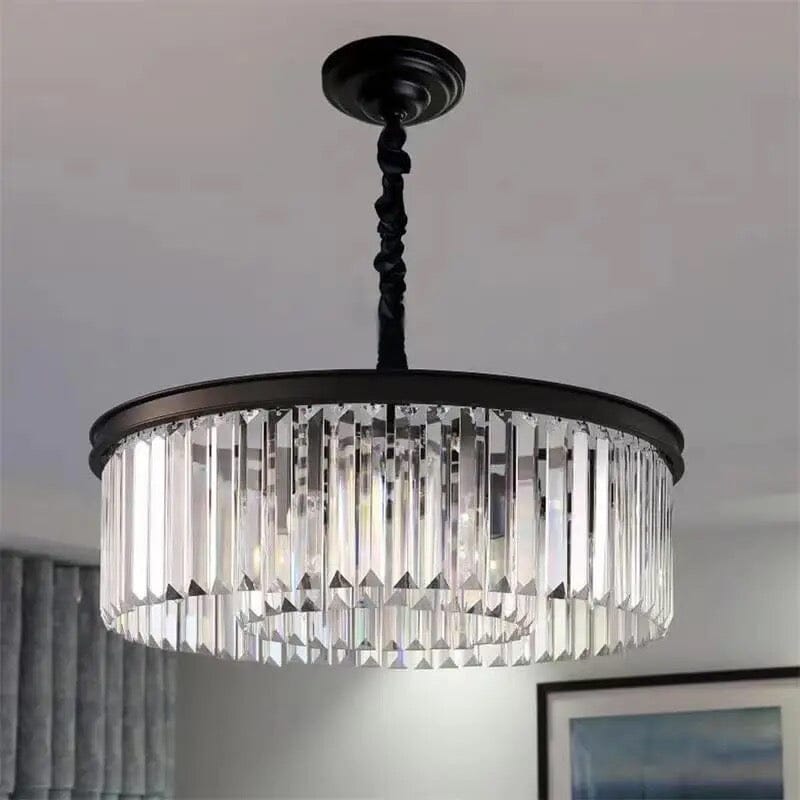 Liora K9-krystalpendel, konvertibel lysekrone og loftslampe