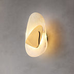 Beatrice Künstlerische schwarze Glas-Wandlampe | Fioriscas