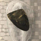 Beatrice Künstlerische schwarze Glas-Wandlampe | Fioriscas