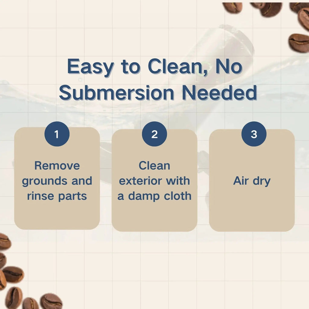 Dispositivo compacto para espresso com pressão de 20 bar e bateria de 7500mAh, para viagens | Fioriscas