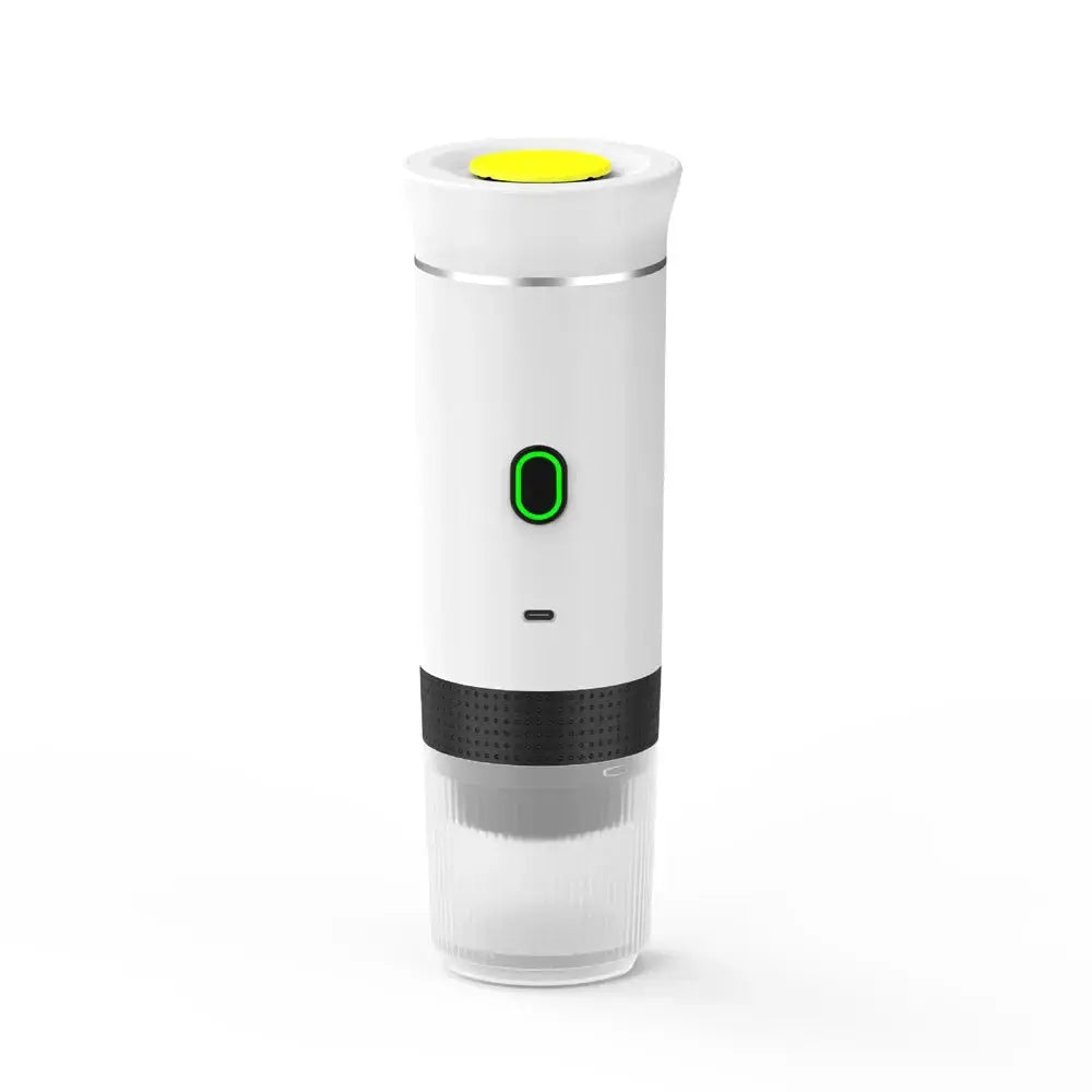 Dispositivo compacto para espresso com pressão de 20 bar e bateria de 7500mAh, para viagens | Fioriscas