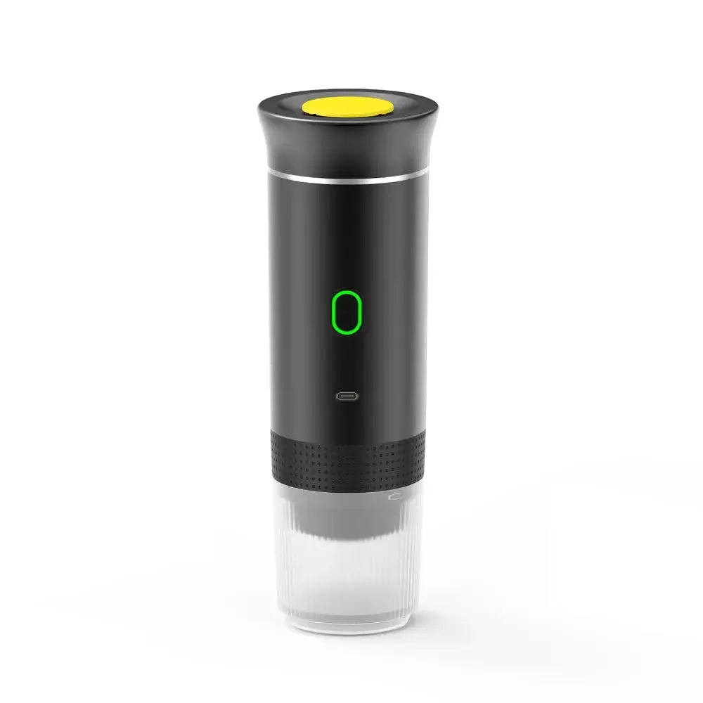 Dispositivo compacto para espresso com pressão de 20 bar e bateria de 7500mAh, para viagens | Fioriscas