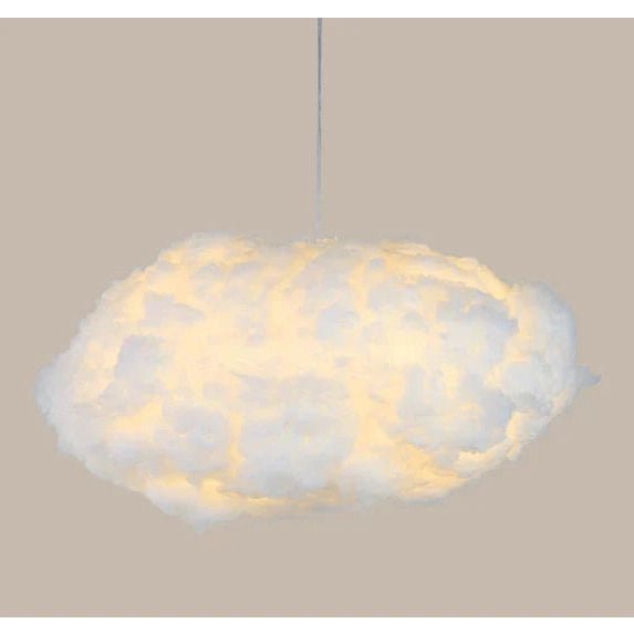 Fluffig taklampa i molnform för en drömlik atmosfär - Fioriscas