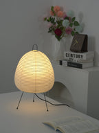 Shiori Glow Handmade Mulberry Paper Table Lamp Inspired By Japanese Lanterns
