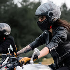 Modulär motorcykelhjälm med dubbla visir, DOT- och ECE-certifierad