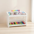 Estante doble de almacenamiento para cocina, baño y escritorio - Fioriscas